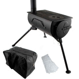 MI-Fire camping stove with knob