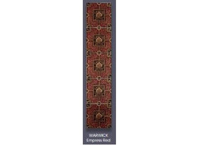 tile set - WARWICK EMPRESS RED PANELS 2×5